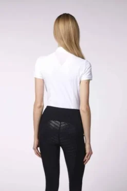 Discount Polo de concours manches courtes Seychelles - Femme La Cavalière En Concours|La Femme En Concours