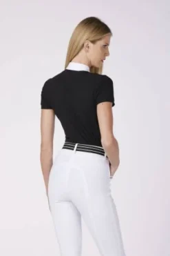 Discount Polo de concours manches courtes Seychelles - Femme La Cavalière En Concours|La Femme En Concours