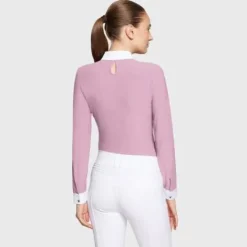 Best Polo de concours manches longues Aloise FW25 - - Tissu respirant Femme La Cavalière En Concours|La Femme En Concours