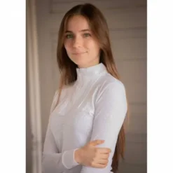 New Polo de concours manches longues Florence - PENELOPE COLLECTION Femme La Cavalière En Concours|La Femme En Concours