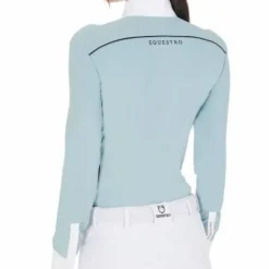Clearance Polo de concours manches longues slim fit technique - Femme La Cavalière En Concours|La Femme En Concours