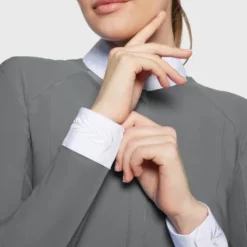 Hot Polo de concours manches longues Aline FW25 - Femme La Cavalière En Concours|La Femme En Concours