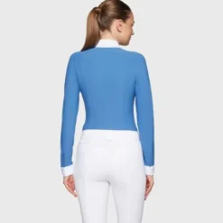 Hot Polo de concours manches longues Aline FW25 - Femme La Cavalière En Concours|La Femme En Concours