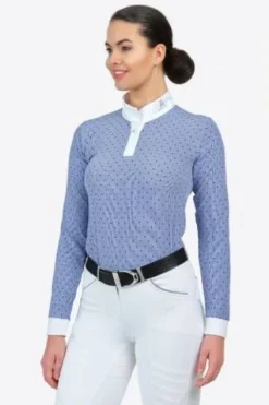 New Polo de concours PALAIS ROYAL - - Manches longues Femme La Cavalière En Concours|La Femme En Concours