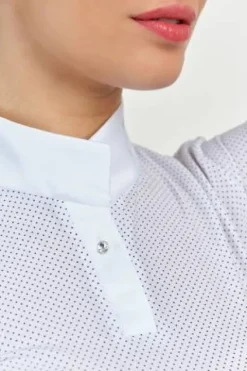 New Polo de concours PALAIS ROYAL - - Manches longues Femme La Cavalière En Concours|La Femme En Concours