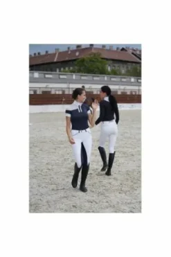 Discount Polo de concours équestre HIGH TECH OVAL - - Haute performance Femme La Cavalière En Concours|La Femme En Concours