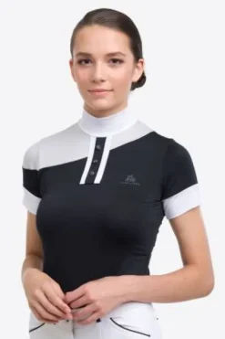 Discount Polo de concours équestre HIGH TECH OVAL - - Haute performance Femme La Cavalière En Concours|La Femme En Concours