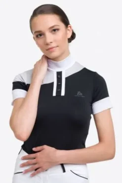 Discount Polo de concours équestre HIGH TECH OVAL - - Haute performance Femme La Cavalière En Concours|La Femme En Concours