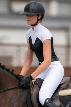 Online Polo de concours équestre POP - - Manches courtes Femme La Cavalière En Concours|La Femme En Concours