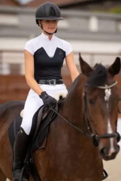 Online Polo de concours équestre POP - - Manches courtes Femme La Cavalière En Concours|La Femme En Concours