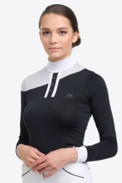 New Polo de concours équestre HIGH TECH OVAL - - Haute performance Femme La Cavalière En Concours|La Femme En Concours