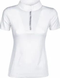 Polo de concours Valence - Harry's Horse - Manches courtes Femme La Cavalière En Concours|La Femme En Concours