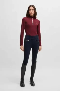 Online Polo d'entraînement manches longues MINOU - - Ultra-léger Femme Tenue D'Équitation Femme·Polos Et Chemises