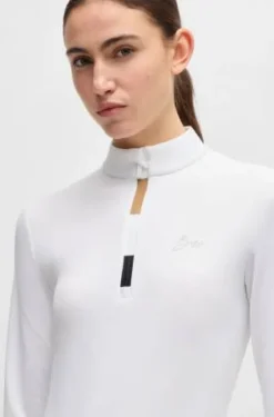 Online Polo d'entraînement manches longues MINOU - - Ultra-léger Femme Tenue D'Équitation Femme·Polos Et Chemises