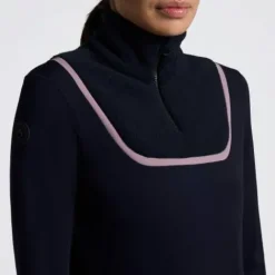 Clearance Polo d'entraînement polaire col roulé - Femme Tenue D'Équitation Homme·Polos Et Chemises|Tenue D'Équitation Femme·Polos Et Chemises