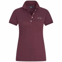 Hot Polo d'équitation classic strass - Femme Tenue D'Équitation Femme·Polos Et Chemises
