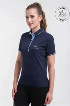 Clearance Polo d'équitation fonctionnel LONDON - - Coton doux Femme Tenue D'Équitation Homme·Polos Et Chemises|Tenue D'Équitation Femme·Polos Et Chemises