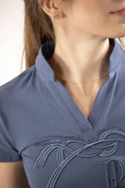 Clearance Polo d'équitation Iliana - PENELOPE COLLECTION Femme Tenue D'Équitation Enfant·Polos Et Chemises|Tenue D'Équitation Femme·Polos Et Chemises