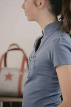 Clearance Polo d'équitation Iliana - PENELOPE COLLECTION Femme Tenue D'Équitation Enfant·Polos Et Chemises|Tenue D'Équitation Femme·Polos Et Chemises