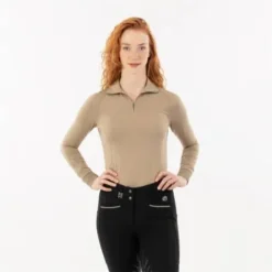 Best Polo hiver manches longues aw23 Femme Tenue D'Équitation Femme·Polos Et Chemises
