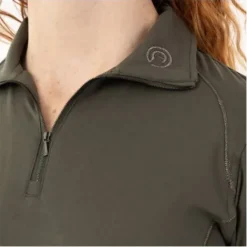 Best Polo hiver manches longues aw23 Femme Tenue D'Équitation Femme·Polos Et Chemises