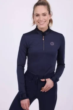 Polo manches longues hiver irhanna - Femme La Cavalière En Concours|La Femme En Concours