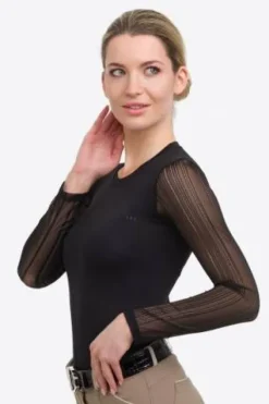 New Polo technique d'équitation CASUAL CONTESSA - - Manches longues Femme Tenue D'Équitation Homme·Polos Et Chemises|Tenue D'Équitation Femme·Polos Et Chemises