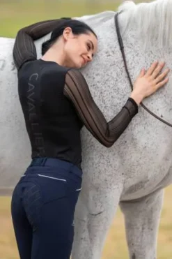 New Polo technique d'équitation CASUAL CONTESSA - - Manches longues Femme Tenue D'Équitation Homme·Polos Et Chemises|Tenue D'Équitation Femme·Polos Et Chemises