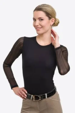 New Polo technique d'équitation CASUAL CONTESSA - - Manches longues Femme Tenue D'Équitation Homme·Polos Et Chemises|Tenue D'Équitation Femme·Polos Et Chemises