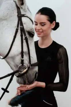 New Polo technique d'équitation CASUAL CONTESSA - - Manches longues Femme Tenue D'Équitation Homme·Polos Et Chemises|Tenue D'Équitation Femme·Polos Et Chemises