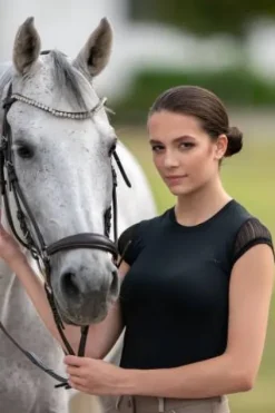 Discount Polo technique d'équitation CASUAL CONTESSA - - Manches courtes Femme Tenue D'Équitation Femme·Polos Et Chemises
