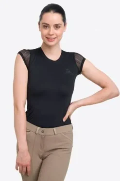 Discount Polo technique d'équitation CASUAL CONTESSA - - Manches courtes Femme Tenue D'Équitation Femme·Polos Et Chemises
