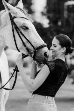 Discount Polo technique d'équitation CASUAL CONTESSA - - Manches courtes Femme Tenue D'Équitation Femme·Polos Et Chemises