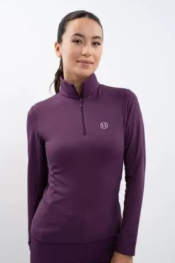 New Polo technique et chaud Atlantic - - Manches longues Femme Tenue D'Équitation Femme·Polos Et Chemises