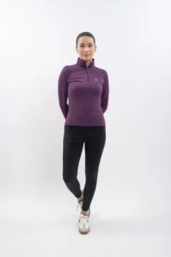 New Polo technique et chaud Atlantic - - Manches longues Femme Tenue D'Équitation Femme·Polos Et Chemises