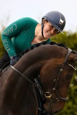 Online Polo technique manches longues Rose Gold - - Performance Femme Tenue D'Équitation Femme·Polos Et Chemises