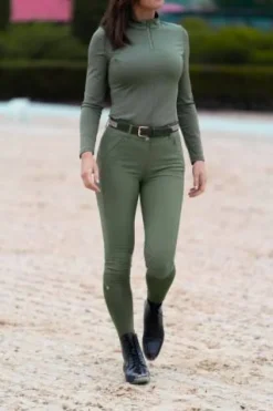 Clearance Polo Trinity Top Evening Haze - Femme Tenue D'Équitation Femme·Polos Et Chemises