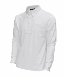 Discount Polo urbano manches longues blanc Flag & cup Homme Le Cavalier En Concours|L'Homme En Concours