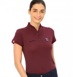 Outlet Polo Viola - Femme Tenue D'Équitation Femme·Polos Et Chemises
