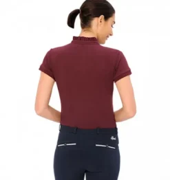 Outlet Polo Viola - Femme Tenue D'Équitation Femme·Polos Et Chemises