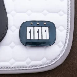 Clearance Porte numéros par 2 vernis - - cuir orné de strass Les Accessoires De Concours·Dossard De Cross - Brassard|Dossards De Cross