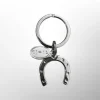 Hot Porte-clés équestre fer à cheval Bijoux