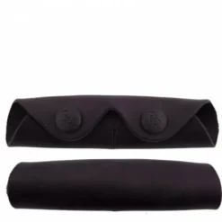 Clearance Protège gourmette en cuir noir Accessoires De Briderie·Protège Gourmette