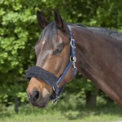 Hot Protège muserolle / tétière faux fur Accessoires De Briderie·Protection Muserolle Et Tétière