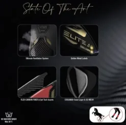 Hot Protège-boulets Elite Air Carbon Coolmax Protège-Boulets