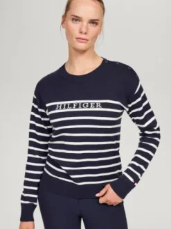 Online Pull à rayures Fairfield - Femme Tenue D'Équitation Femme·Sweat Shirt, Polaire Et Pull Femme