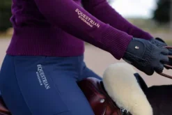 Best Pull coll roulé Purple Gold - Femme Tenue D'Équitation Femme·Sweat Shirt, Polaire Et Pull Femme