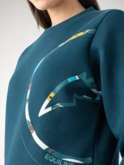 Best Pull d'équitation col rond Ezzy - - Polaire douce Femme Tenue D'Équitation Femme·Sweat Shirt, Polaire Et Pull Femme