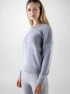New Pull d'équitation logo brodé CARTAC - - Confort et style Femme Tenue D'Équitation Femme·Sweat Shirt, Polaire Et Pull Femme