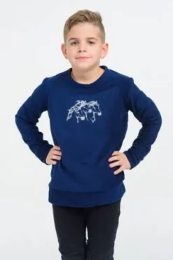 Discount Pull d'équitation pour enfants - IVY - - Fleece ultra doux Enfant Tenue D'Équitation Enfant·Sweat Shirt, Polaire Et Pull Enfant